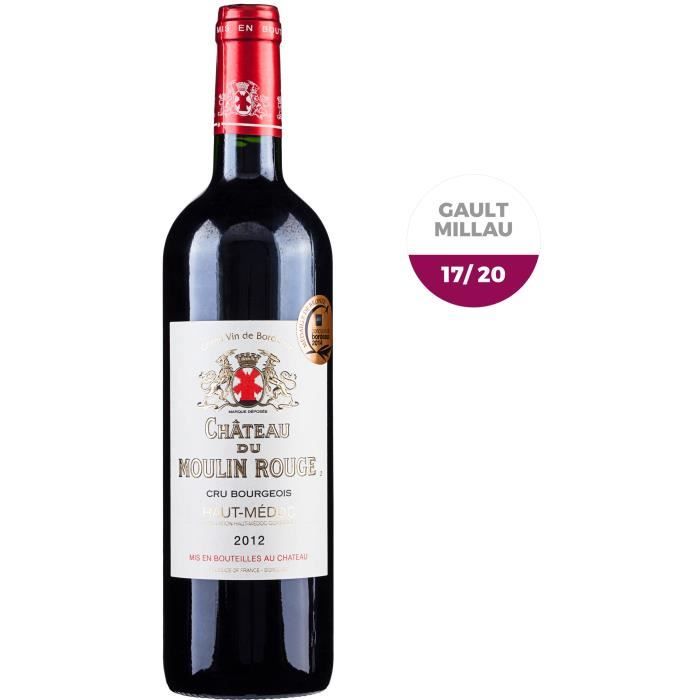 Château Du Moulin Rouge 2012 Haut Médoc - Vin rouge de bordeaux