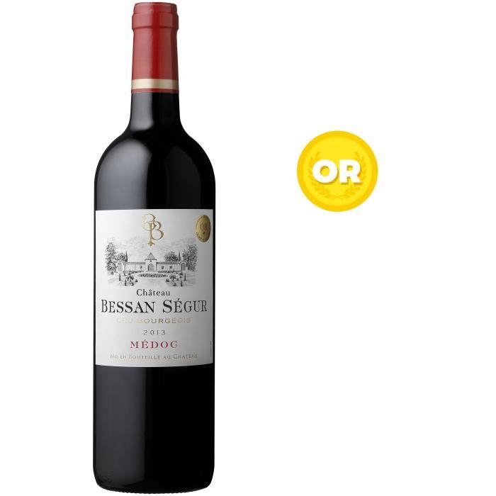 Château Bessan Ségur 2013 Médoc Cru Bourgeois - Vin rouge de Bordeaux