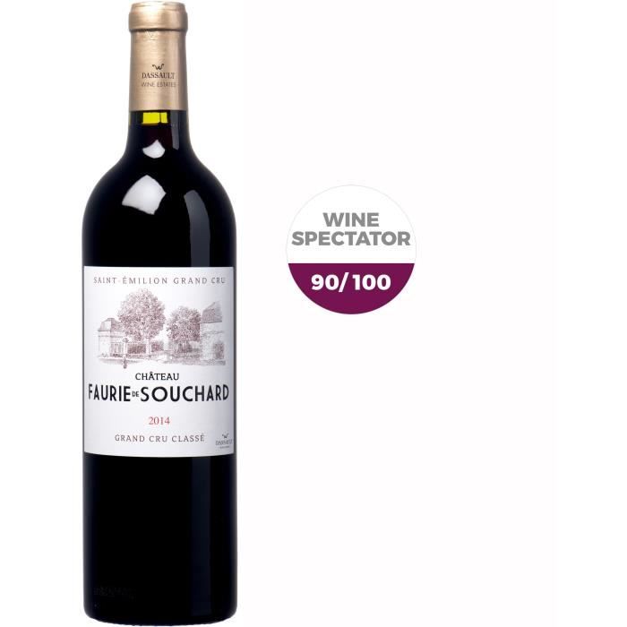 Château Faurie de Souchard 2014 Saint Emilion Grand Cru - Vin rouge de Bordeaux