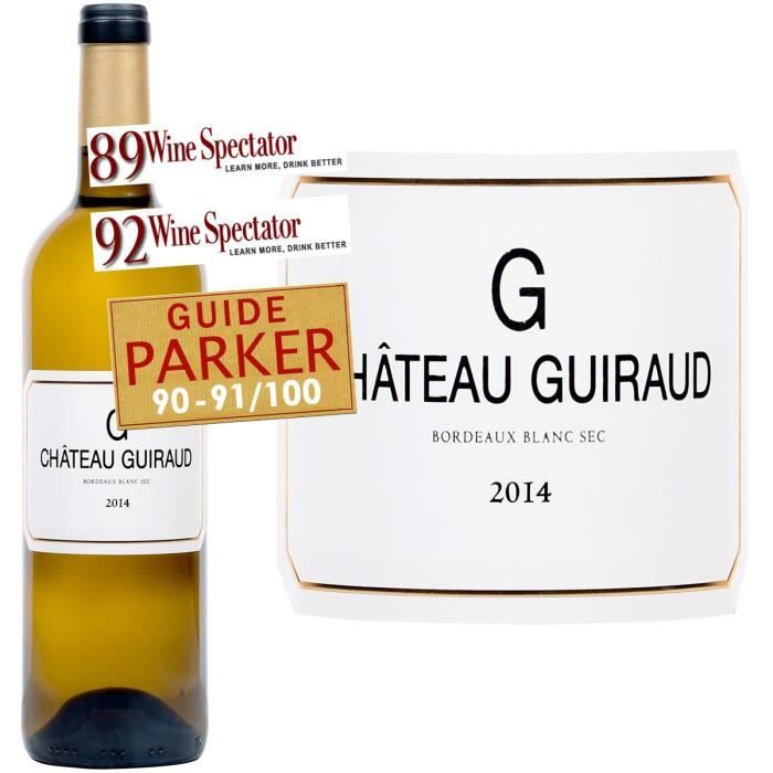 Château de Guiraud bordeaux 2017 - Vin blanc x1