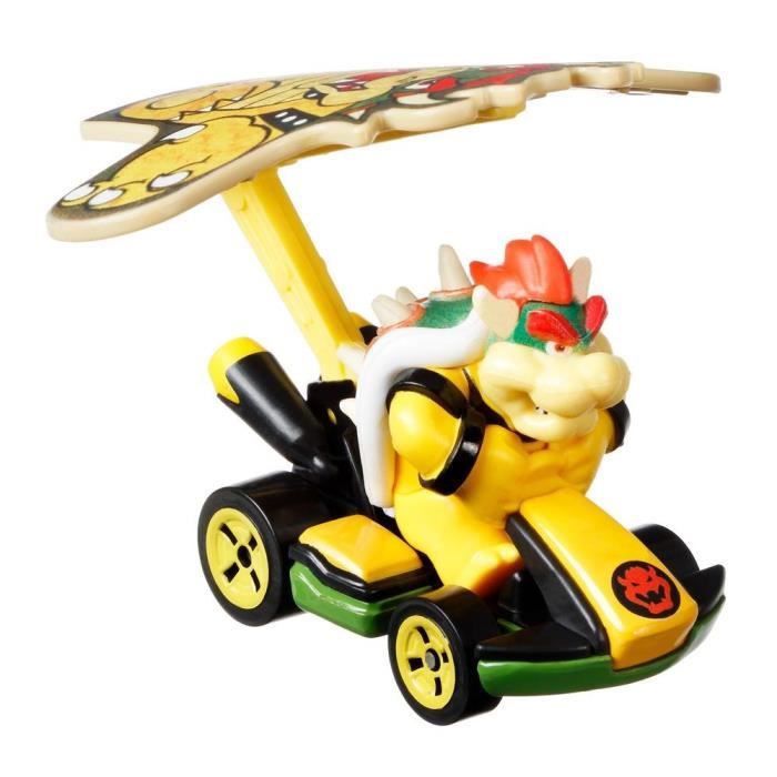 HOT WHEELS Mario Kart Aile Bowser Petite Voiture