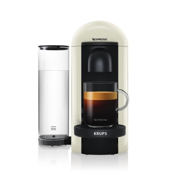 Nespresso Vertuo Plus Ivoire 1,2L - Machine à café Krups YY3916FD
