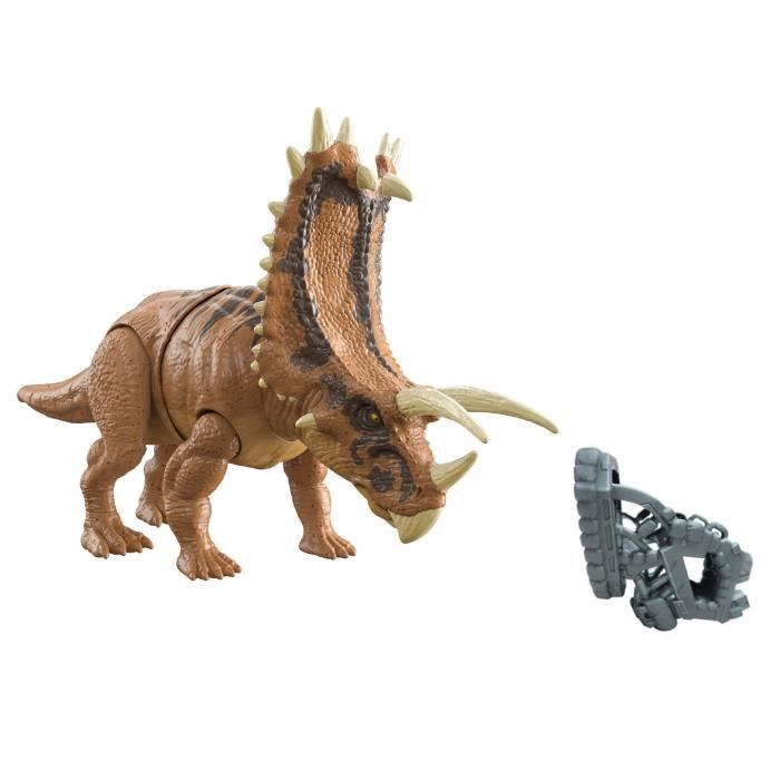 Jurassic World - Pentaceratops Méga Destructeur - Figurines Dinosaure - Dès 4 ans