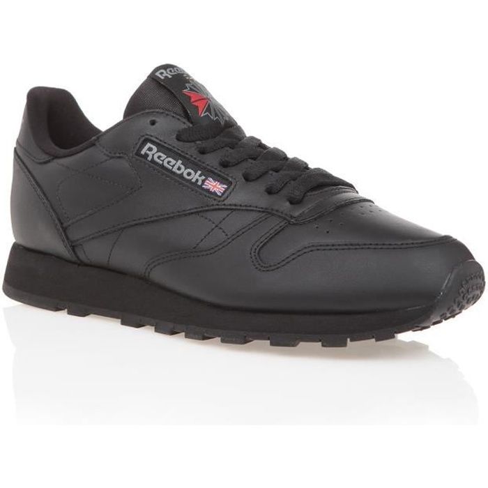 REEBOK Baskets CL Leather Noir Homme
