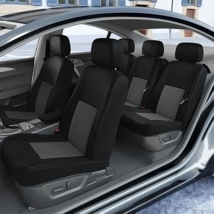 DBS Housse de siège Auto sur mesure - Pour CITROEN / C3 AIRCROSS - Dès 10/2017 - Noir