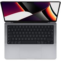 MacBook Pro Retina 14" 2021 Apple M1 Pro 3,2 Ghz 16 Go 1,024 To SSD Gris Sidéral - Reconditionné - Etat correct