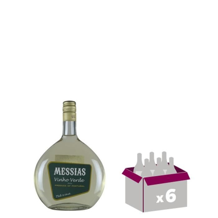 MESSIAS Vinho Verde Vin du Portugal - Blanc - 75 cl x6