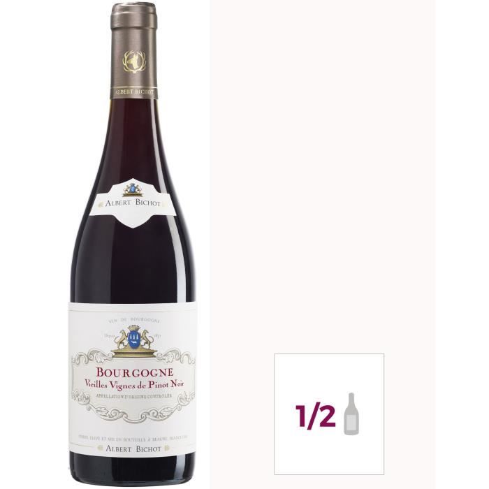 Albert Bichot 2019 Bourgogne Vieilles Vignes de Pinot Noir - Vin rouge de Bourgogne - 37,5 cl