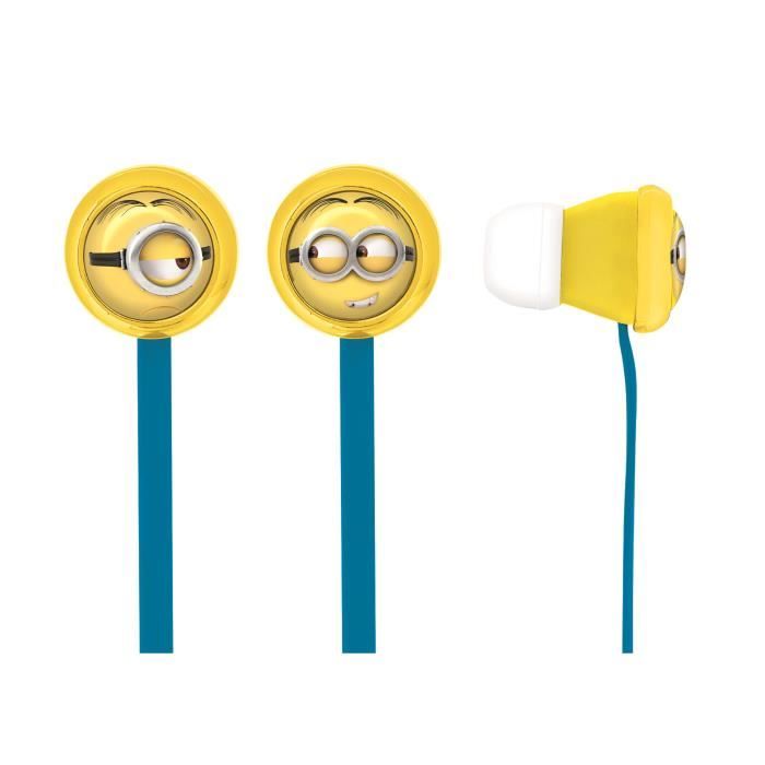 LES MINIONS Écouteurs enfant - pochette incluse