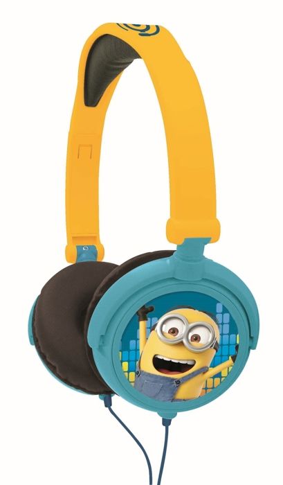 LES MINIONS Casque stéréo enfant LEXIBOOK - pliable et ajustable