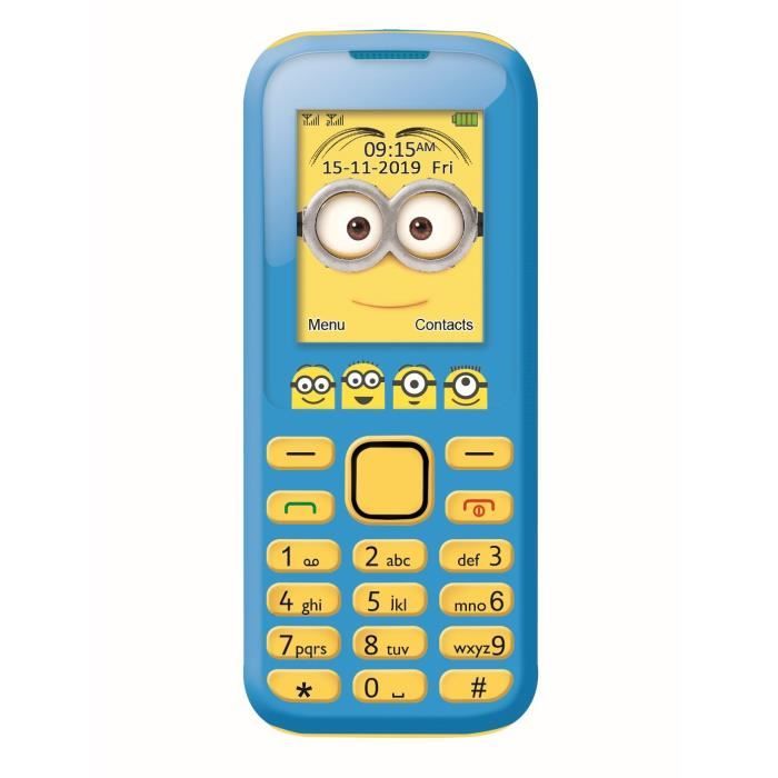 LES MINIONS Power Bank 4000mAh avec ventouses LEXIBOOK