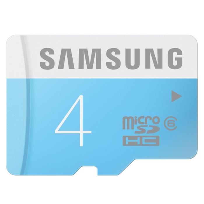 MicroSD 4 Go Standard - Classe 6