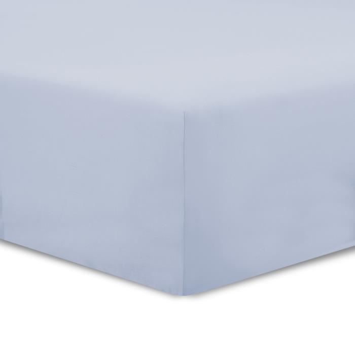 VISION Drap Housse 90x190cm GRIS PERLE