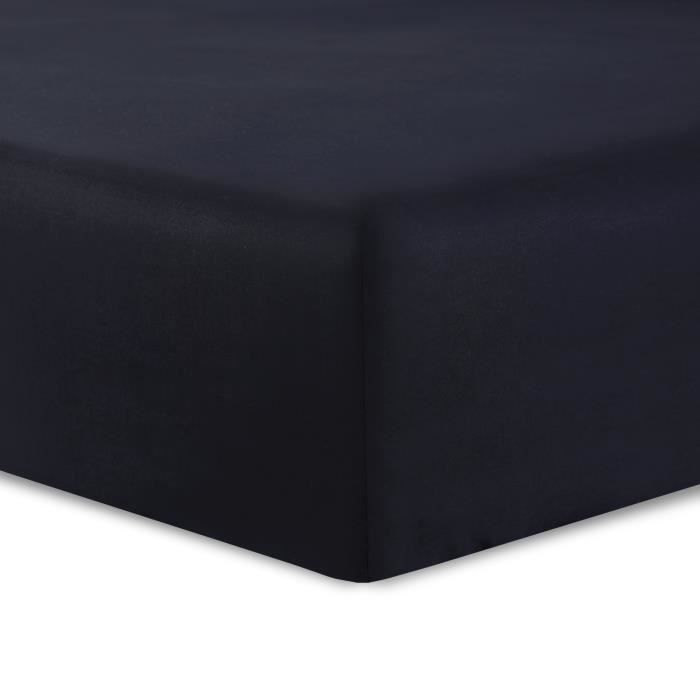 VISION Drap Housse 180x200cm NOIR