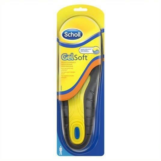 SCHOLL Semelles Gel Soft Confort Professionnel Homme