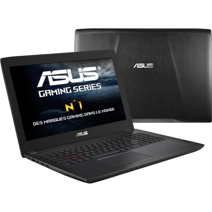PC portable Asus Ordinateur portable gamer - FX753VD-GC171T - 17- Core i5 7300HQ - RAM 8Go - Stockage 128Go SSD + 1To HDD - GTX1050 - Wind 1