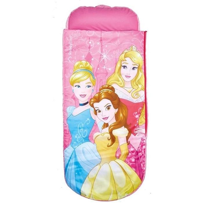 DISNET PRINCESSes Lit d'Appoint / Sac de couchage enfant avec sac de transport ReadyBed - Worlds Apart