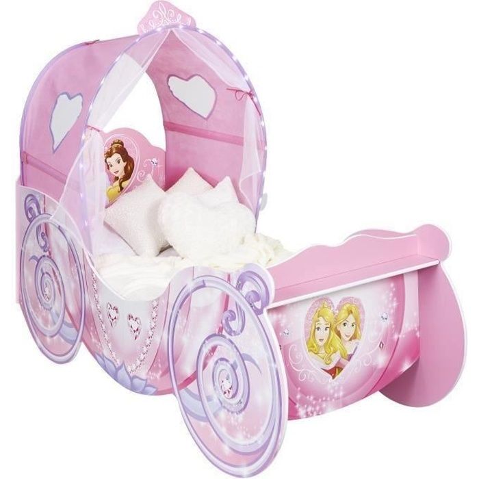 DISNEY PRINCESSES Lit Enfant Carosse