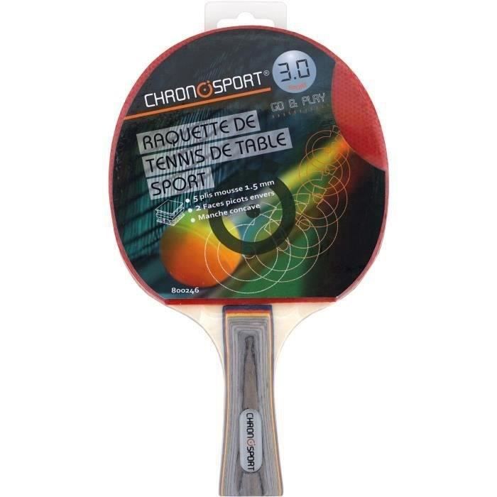 CHRONOSPORT raquette de tennis de table