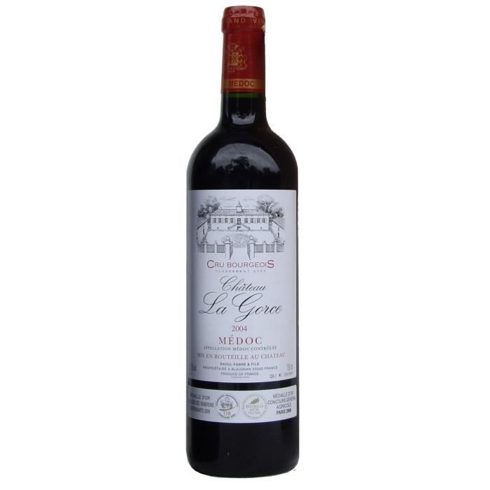 Château La Gorce 2004 Médoc Cru Bourgeois Cuvée Prestige - Vin Rouge de Bordeaux