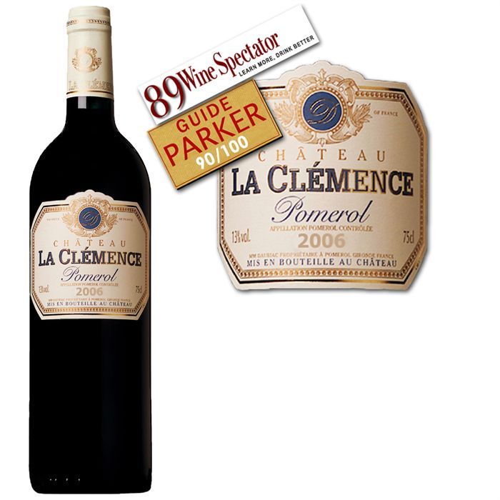 Château La Clémence 2006 - Vin rouge