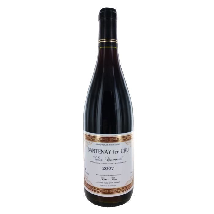 La Comme 2007 Santenay 1er Cru - Vin rouge de Bourgogne