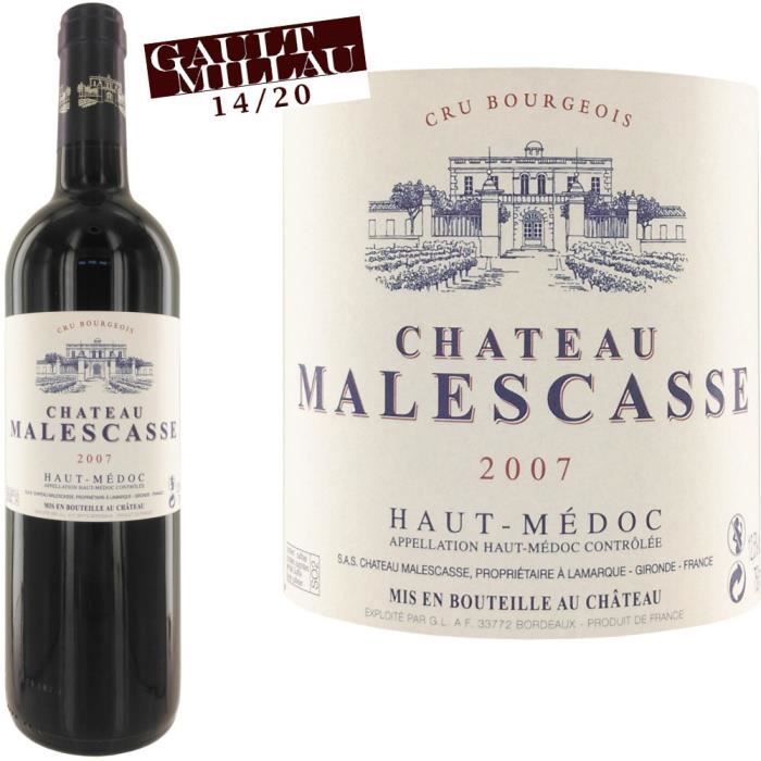 Château Malescasse 2007 Haut-Médoc Cru Bourgeoi...