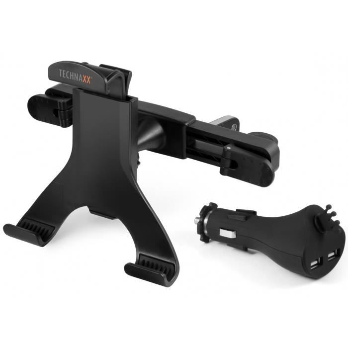 TECHNAXX TE07 Support de Tablette Auto avec Chargeur USB