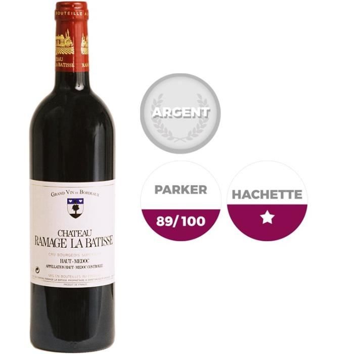 Château Ramage La batisse2010 Haut Médoc - Vin rouge de Bordeaux