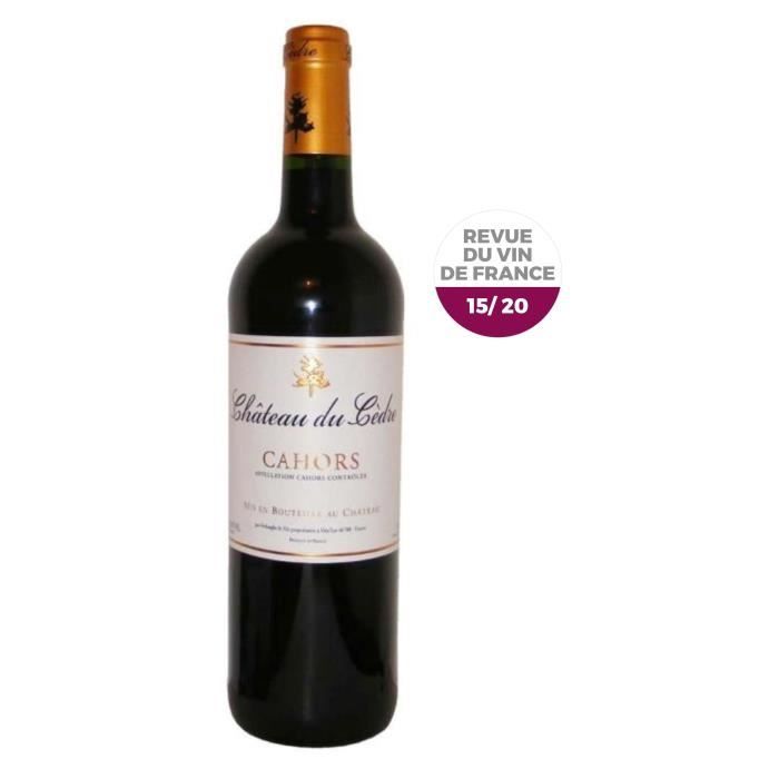 Château du Cèdre 2011 Cahors - Vin rouge du Sud-Ouest