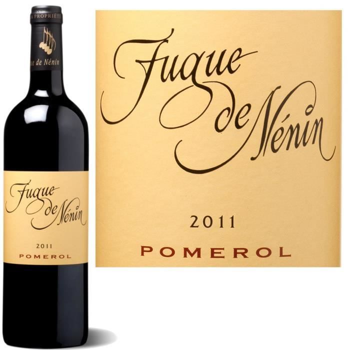 Fugue de Nenin rouge Pomerol 2011 x1