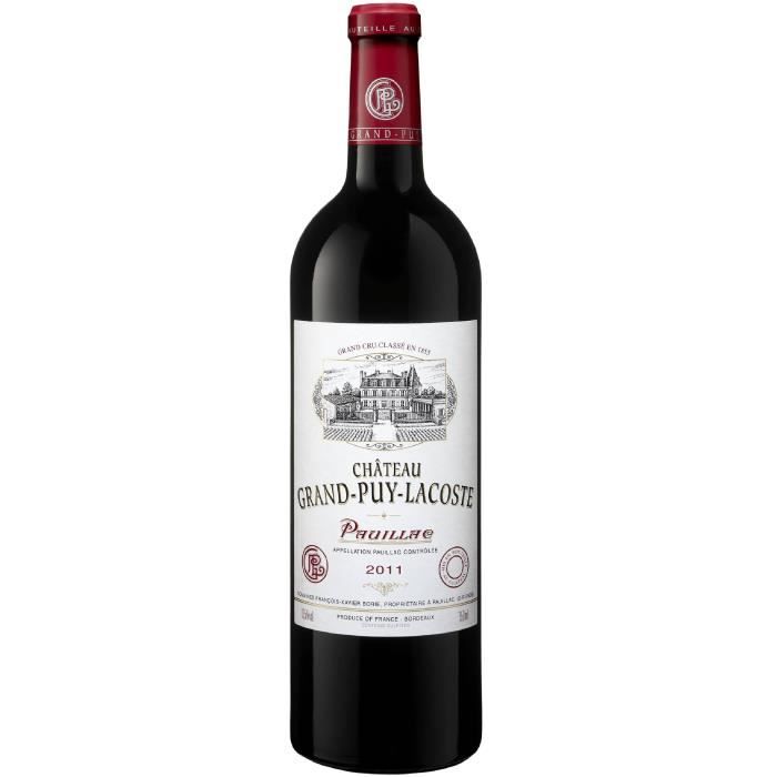 Château Grand Puy Lacoste 2011 Pauillac Grand Cru - Vin rouge de Bordeaux