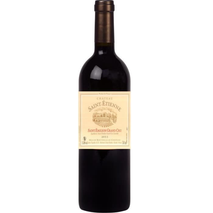 Château Saint-Etienne 2011 Saint-Emilion Grand Cru - Vin rouge de Bordeaux