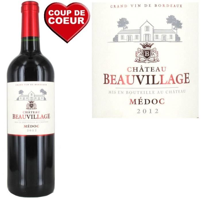 Château Beauvillage 2012 Médoc - Vin rouge de Bordeaux