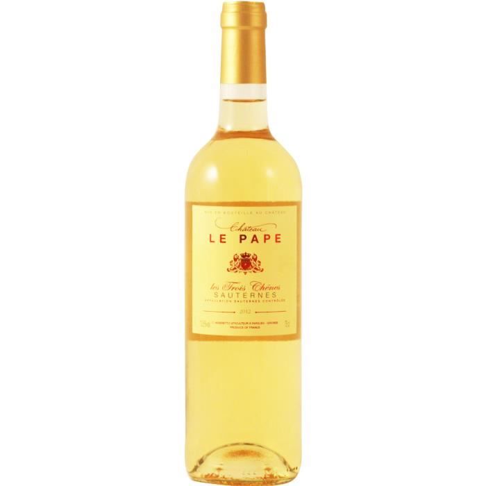 Château Le Pape Sauternes 2012 - Vin blanc liquoreux
