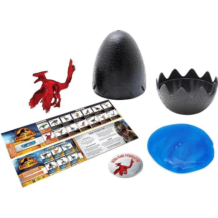 SILVERLIT JURASSIC WORLD DOMINION - Oeuf de dinosaure Edition à collectionner - Taille 7,5 cm