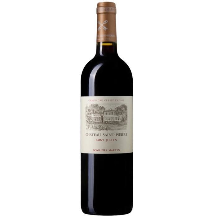 Château Saint Pierre 2012 Saint-Julien 4ème Grand Cru Classé du Médoc - Grand vin rouge de Bordeaux