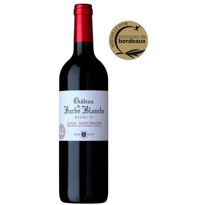 Château de Barbe Blanche Cuvée Henri IV 2019 Lussac Saint-Emilion - Vin Rouge de Bordeaux