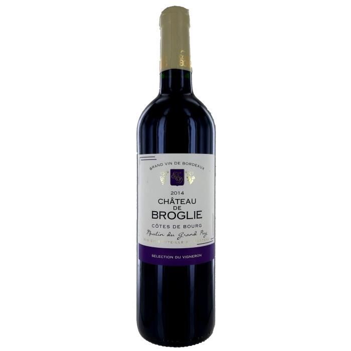 Château de Broglie 2014 Côtes De Bourg - Vin Rouge de Bordeaux
