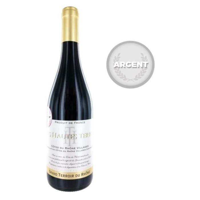 Les Hautes Terres 2014 AOC Côtes du Rhône Villages vin rouge