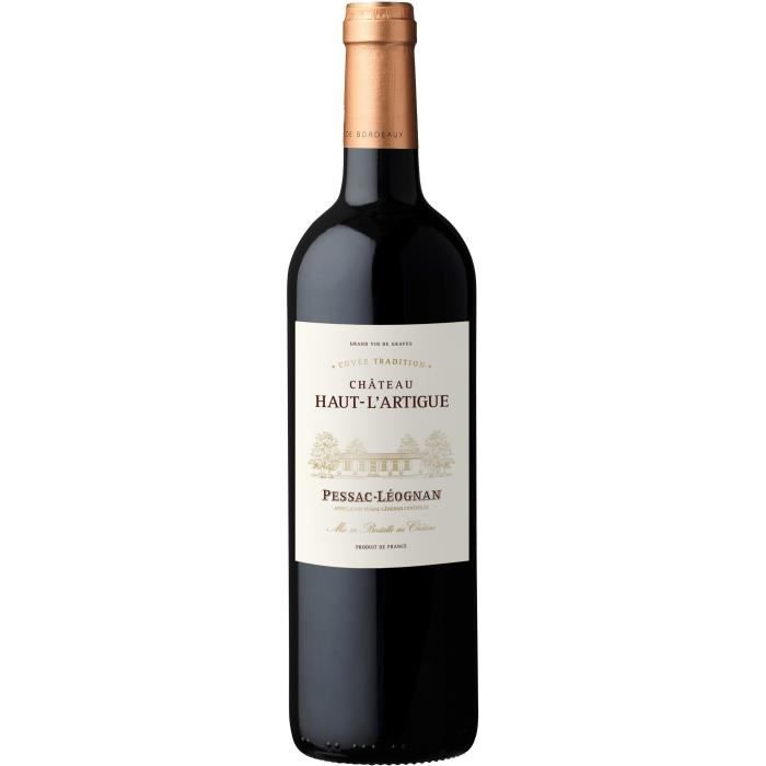 Château Haut-L'Artigue Cuvée Tradition 2017 Pessac-Léognan - Vin rouge de Bordeaux