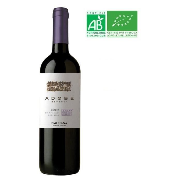 Adobe 2015 Merlot - Vin Chilien - Bio