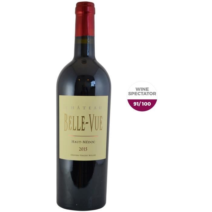 Château Belle-Vue 2015 Haut-Médoc - Vin rouge de Bordeaux