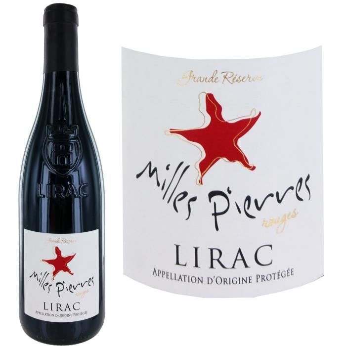 Milles Pierres 2014 Lirac - Vin rouge de la Vallée du Rhône