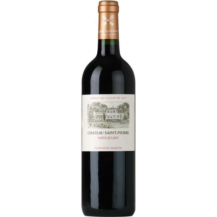 Château Saint Pierre 2015 Saint Julien - Vin rouge de Bordeaux