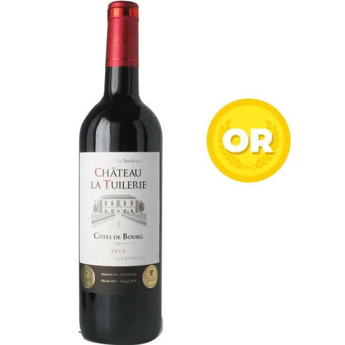 Château La Tuilerie 2015 Côtes de Bourg - Vin rouge de Bordeaux