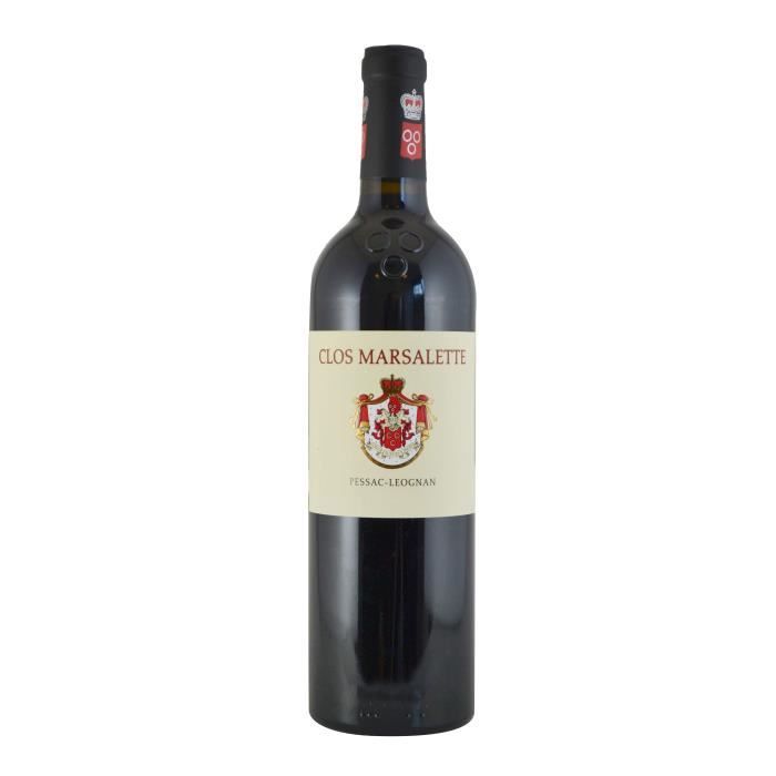 Clos Marsalette 2017 Pessac-Léognan - Vin rouge de Bordeaux