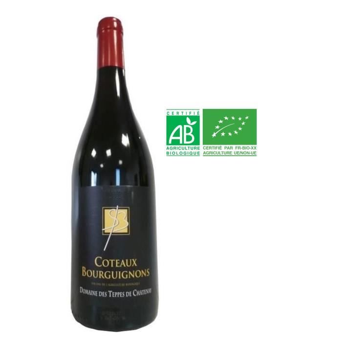 Domaine des Teppes du Chatenay 2016 Côteaux Bourguignons - Vin rouge de Bourgogne BIO