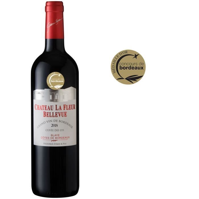 Château La Fleur Bellevue 2018 Côtes de Blaye - Vin rouge de Bordeaux