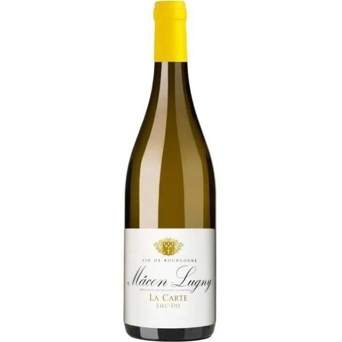Cave de Lugny 2018 Mâcon-Lugny La Carte - Vin blanc de Bourgogne